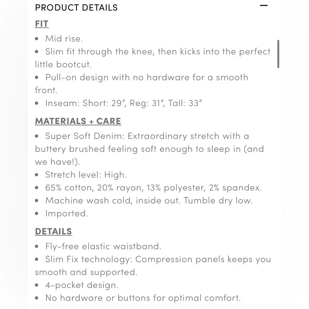 Torrid - Lean Jean Slim Boot Mid-Rise Jean - Picture 5 of 10